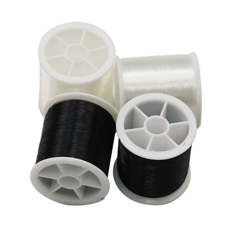 100M Nylon Thread Inelastic Wire Bracelet Jewelry Cord String Thread DIY Embroidery Sewing Tools 0.13mm: MULTI