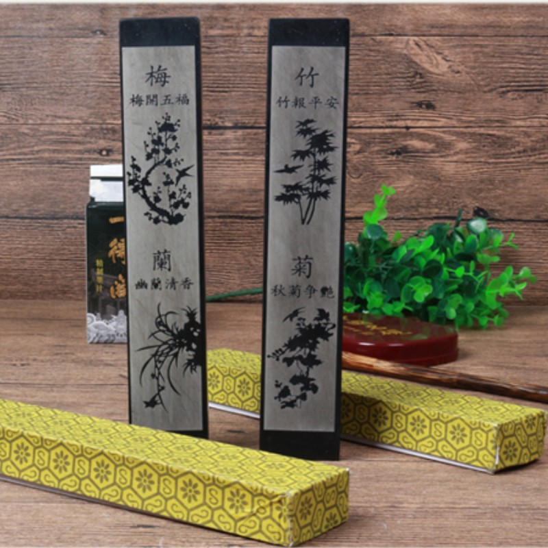 Grote Steen Paperweights Draagbare Chinese Kalligrafie Inkt Schilderij Paperweights Creatieve Papier Drukken Paperweights Pisapapeles