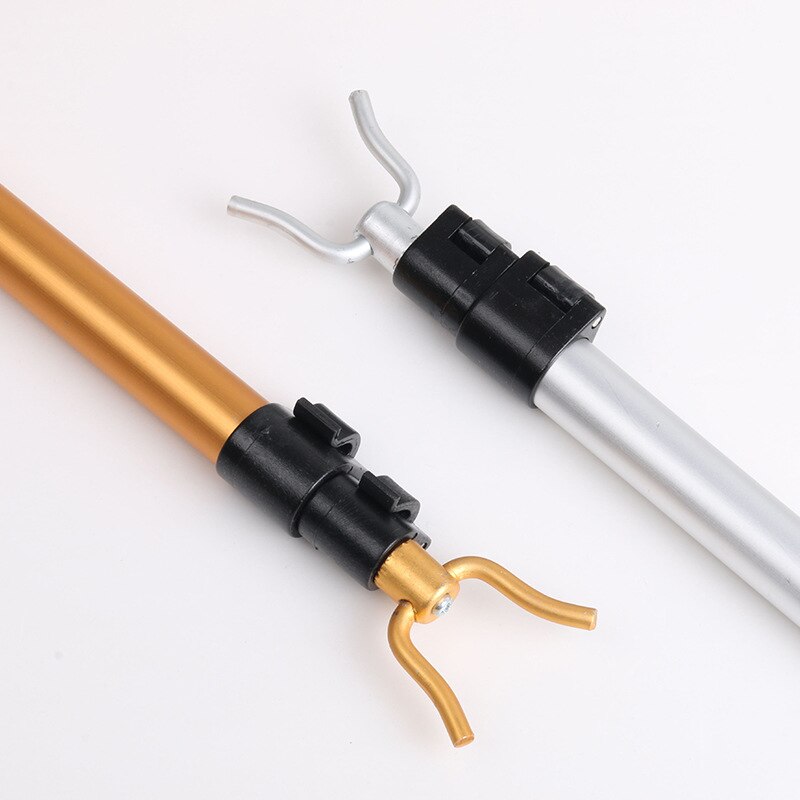 Balkon Vork Staaf Kleerhanger Staaf Telescopische Stang Drogen Staaf Vork Kleren Staaf Ruimtebesparend Kleerhanger Droogrekken