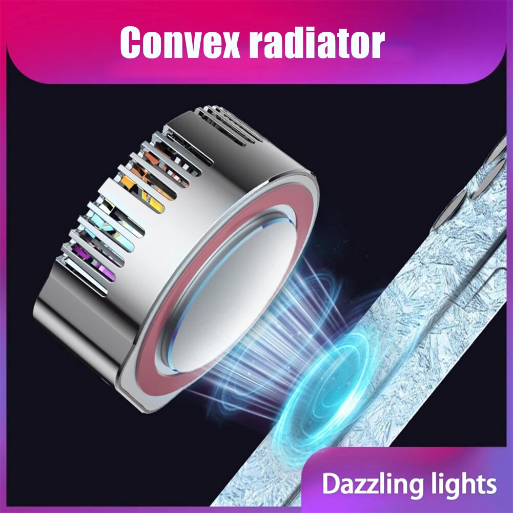 Convex Magnet Mobile Phone Radiator Semiconductor Refrigeration Universal Cooling Fan Tablet Laptop Game Cooler System Heat Sink