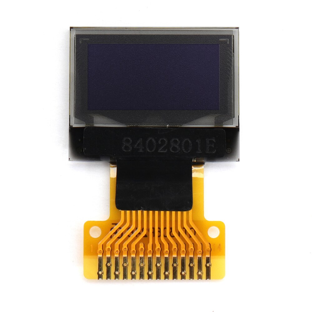 LEORY 0.49 inch OLED Display Serial LCD Display IIC Interface For Arduino Display 3.3V For IIC SSD1306