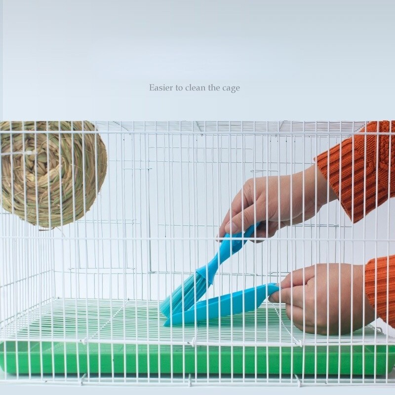 Hamster cleaning supplies dustpan broom cleaning sawdust excrement tool totoro rabbit hedgehog bird small pet cleaning tool