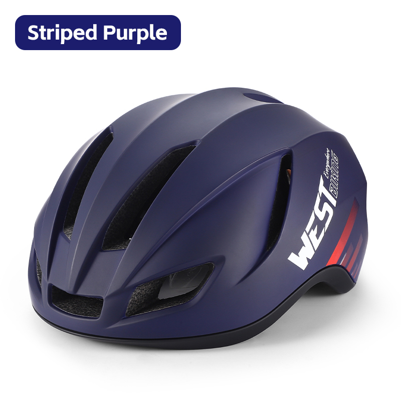 West Biking Cycling Aero Helm Mtb Enduro Racefiets Geïntegreerd Lichtgewicht Helm Mannen Vrouwen Multicolor Aerodynamische Veiligheidskappen: GRIJS