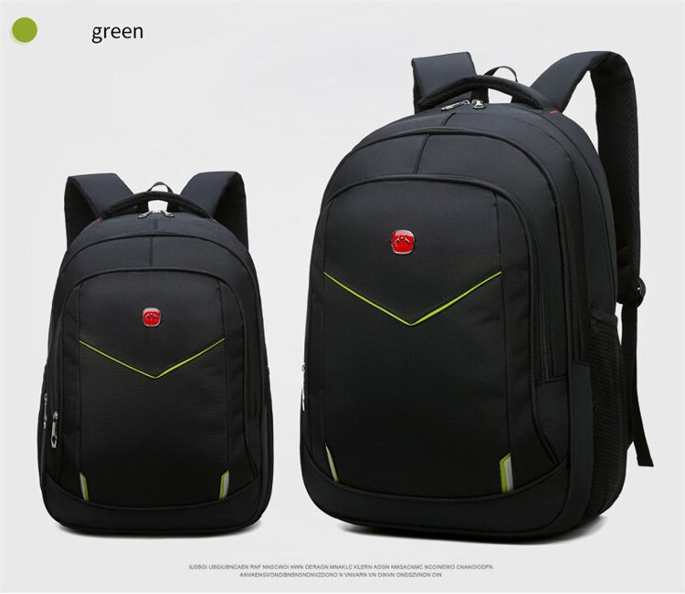 Chuwanglin laptop backpack men waterproof travel backpacks casual school bags mochila hombre male backpacks F11253: Green