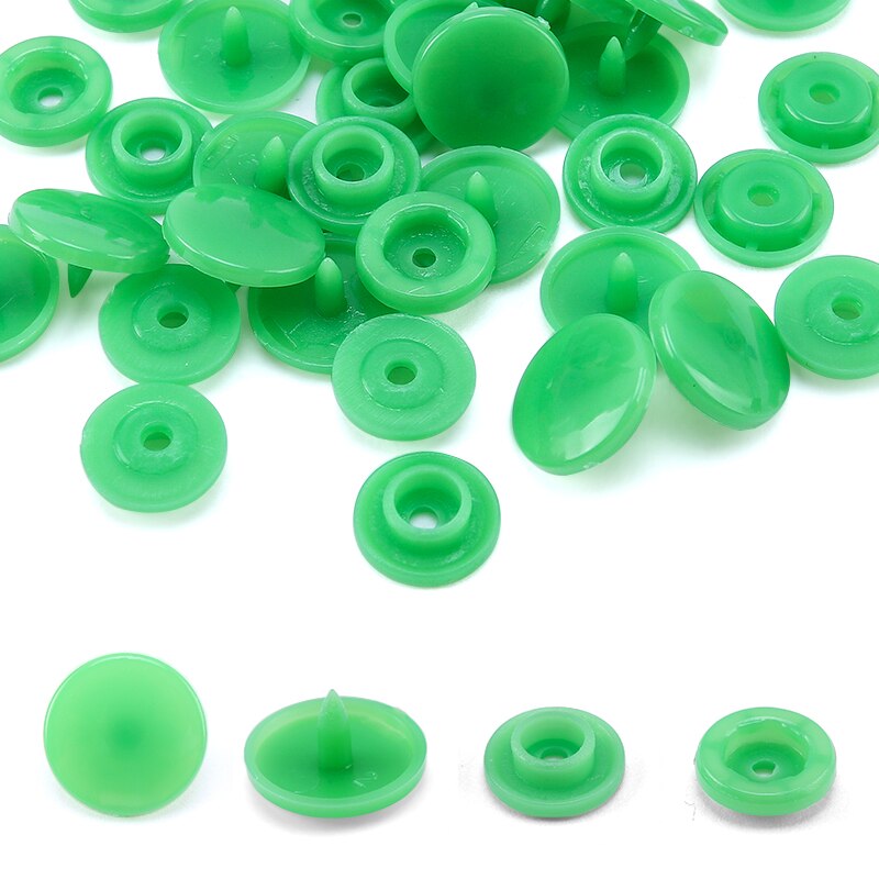 T5 Plastic Snap Buttons For Clothing DIY Garment Press Stud Fasteners Used to Kids diapers/Bibs/Bags/Folder/: 3# / NICKEL