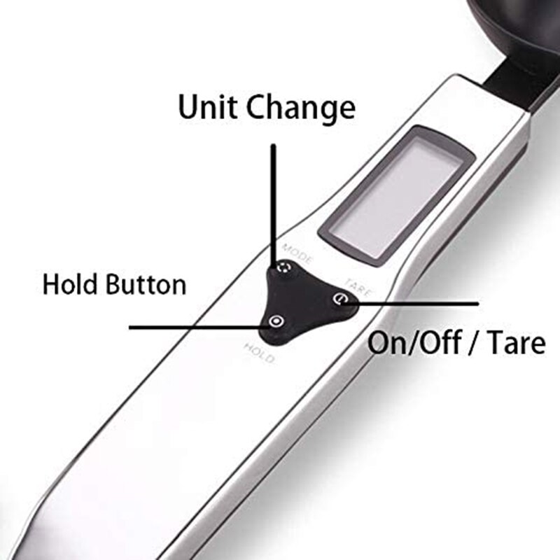 Digital Key Scale Kitchen Electronic Scale Electronic Scale 0.1G Stainless Steel Key Scale 2 Packs