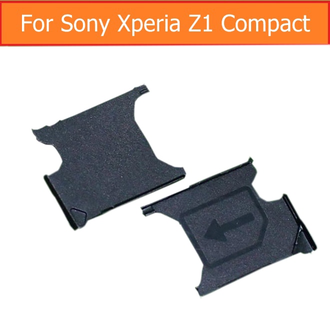 Echt Sim Kaart lade Adapter voor Sony xperia Z1 mini M51W D5503 Sim Card Slot Lade voor Sony Z1 compact sim kaartlezer houder