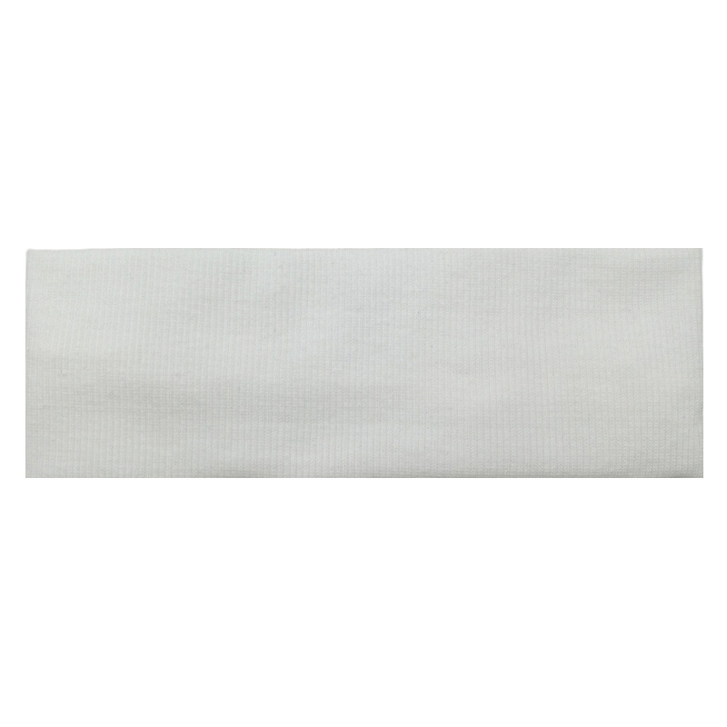 Solid Knitted Headband for Women Girls Autumn Winter Sport Yoga Sweat Uptake Headwear Elastic Hairbands Hair Accessories: WHITE