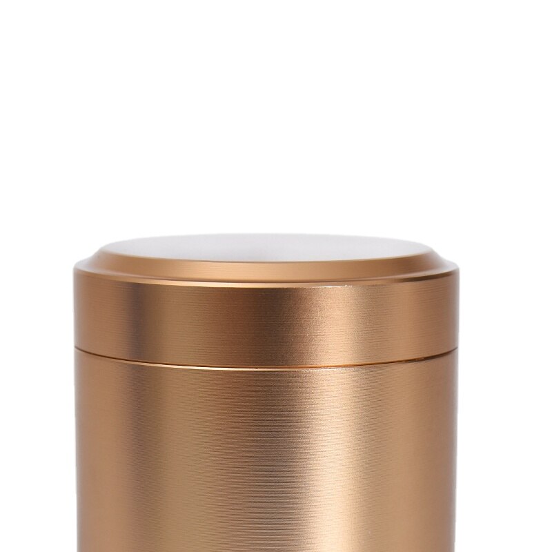 Petite urne pour animaux de compagnie, en métal frais, en acier inoxydable, scellée