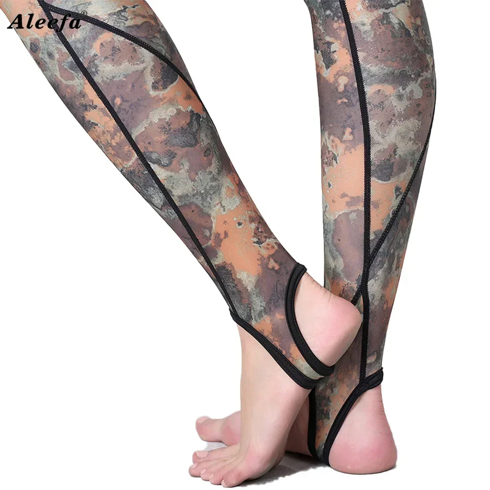 Maiô de pesca submarina, roupa de banho com proteção uv para homens e mulheres, maiô de elastano para mergulho