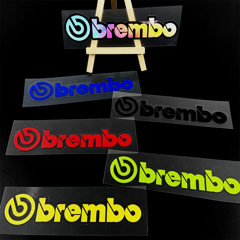 4PC knapp Motorrad Aufkleber für Brembo Motorrad Auto Bremssattel Aufkleber Wasserdichte Sonnencreme Vinyl Aufkleber Dekoration