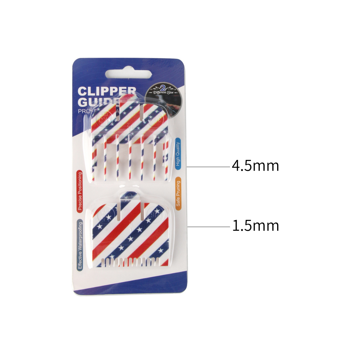 Graffiti tondeuse à cheveux gardes limite peigne pour Wahl Machine de coupe de cheveux Salon de coiffure Pro coupe de cheveux Guide peignes outils de coiffure: Or