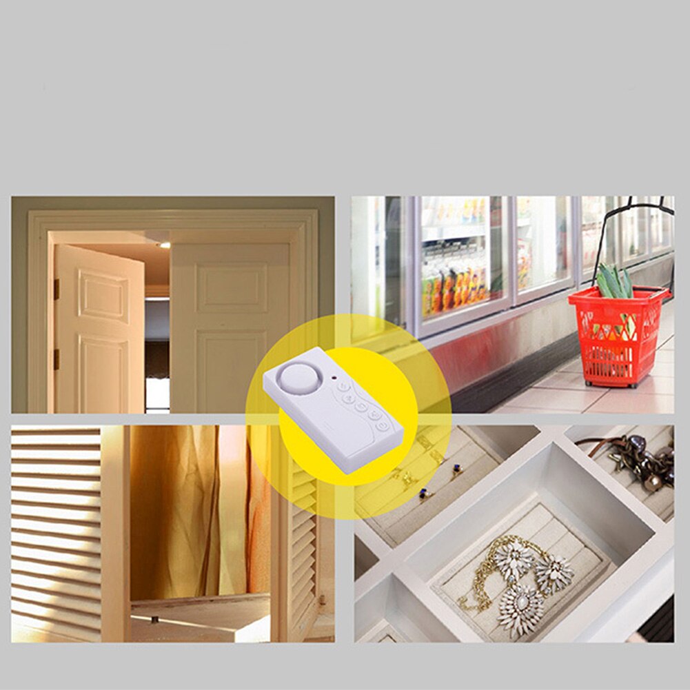 Veiligheid Super Luid Led Indicator Venster Draadloze Magnetische Deur Alarm Home Security Kantoor Anti Diefstal Indoor Multifunctionele Winkel