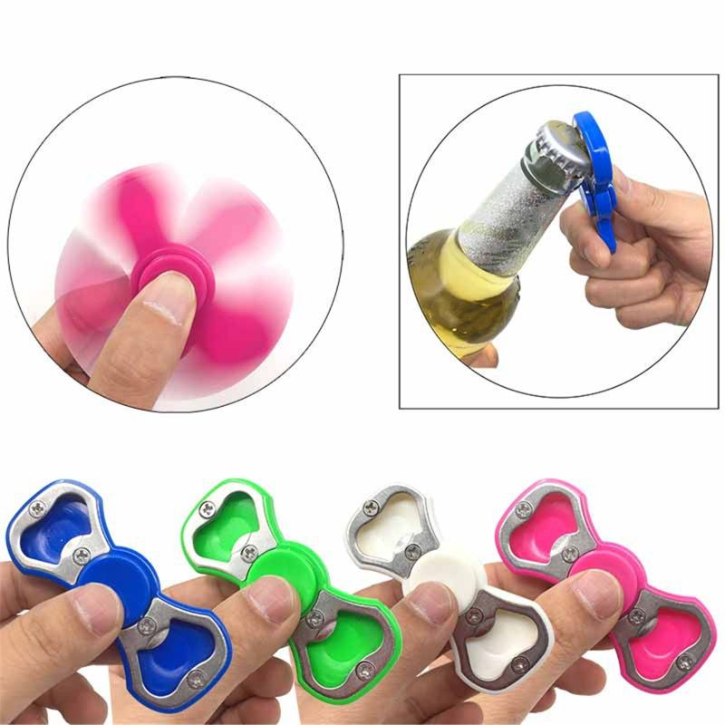 Bottle Beer Opener Spinner EDC Hand Spinners Bar Tool Drink Opening Fidget BX0D