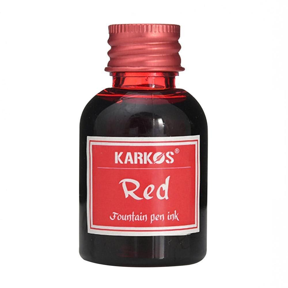 Pure Colorful 30ml Fountain Pen Ink Refilling Inks Stationery School D2E6: red