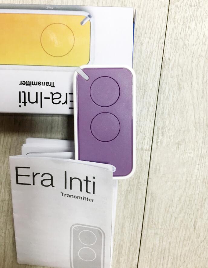 for Era Inti door remote control transmitter 433.92MHz Era ONE 2 ON2E remote control 433 MHz