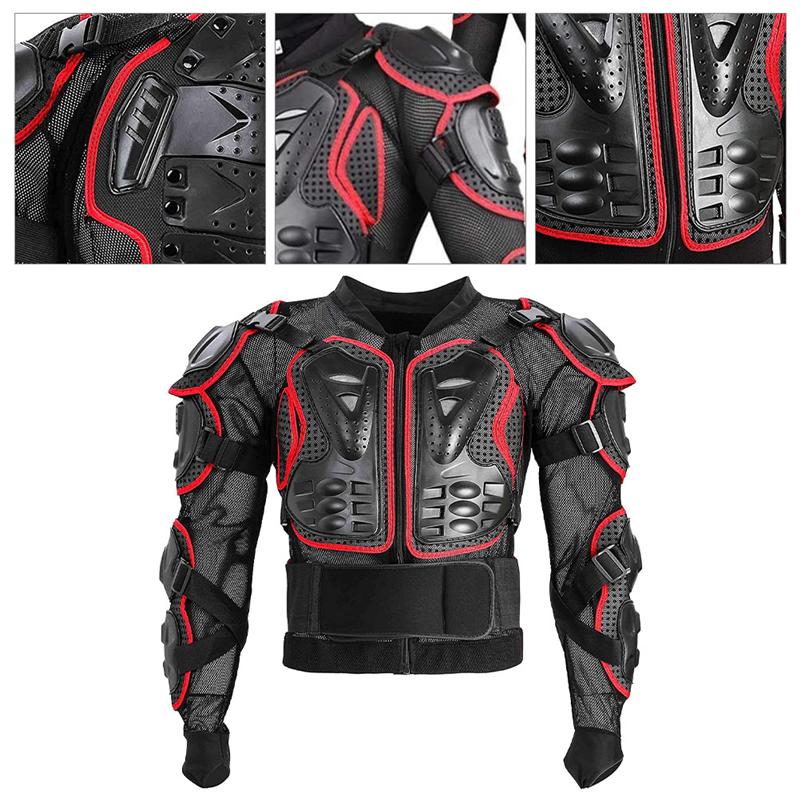 Motorcycle full body Armor jackets men elbow shoulder chest back pad protector Protection Protective Gear Clothing jackets