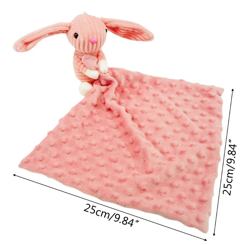 Baby Fopspeen Sussen Handdoek Soft Animal Doll Bijtring Zuigelingen Comfort Slapen Verpleging Knuffelen Deken Speelgoed Douche