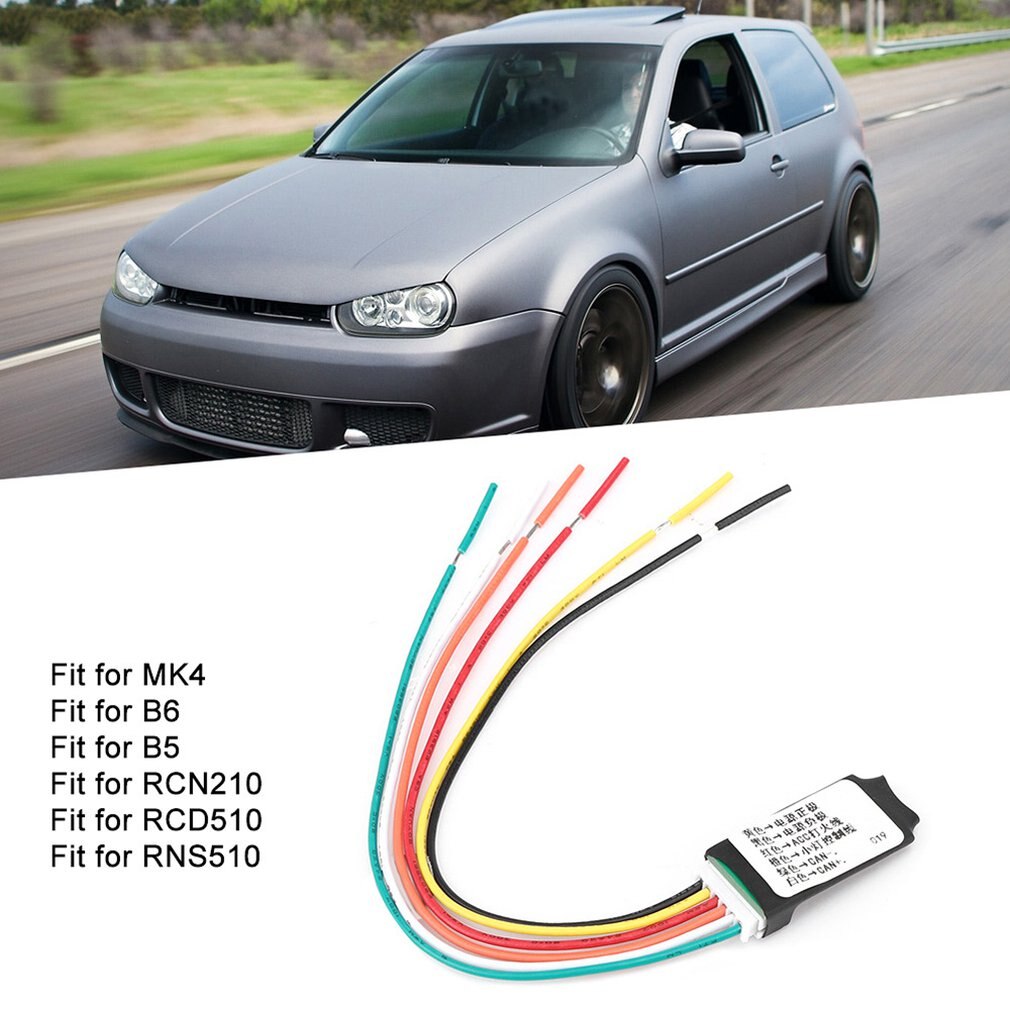 Can Line decodificador Bus simulador 6 líneas plástico Gateway emulador simulador coche Stereo System Connector General