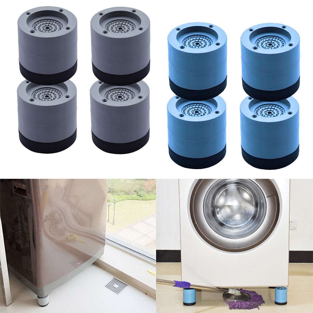 8 Stuks Ronde Wasmachine Anti Vibratie Voeten Pads Protector Anti Mat