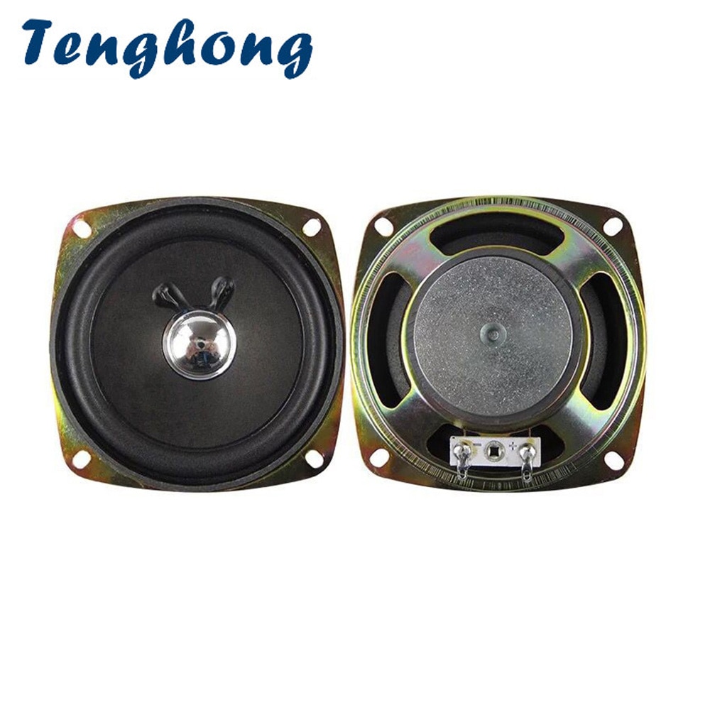 Tenghong 2 stuks 3.5 Inch Draagbare Audio Speakers 93 MM 4Ohm 5 W Volledige Range Luidspreker Bubble Wastafel 2.0 broadcast Audio Speaker DIY