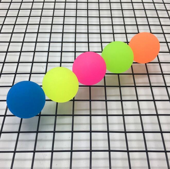 12Pcs/lot Luminous Moonlight High Bounce Toy Balls Kids Party Favor Decoration Kids Glow in the Dark Bouncing Ball GYH