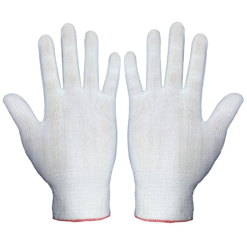 2Stck Heißer Antistatik-handschuhe Anti Statische ESD Elektronische Arbeits Handschuhe Pu Finger Beschichtet Finger PC Gleitschutz für Finger Schutz: Grün