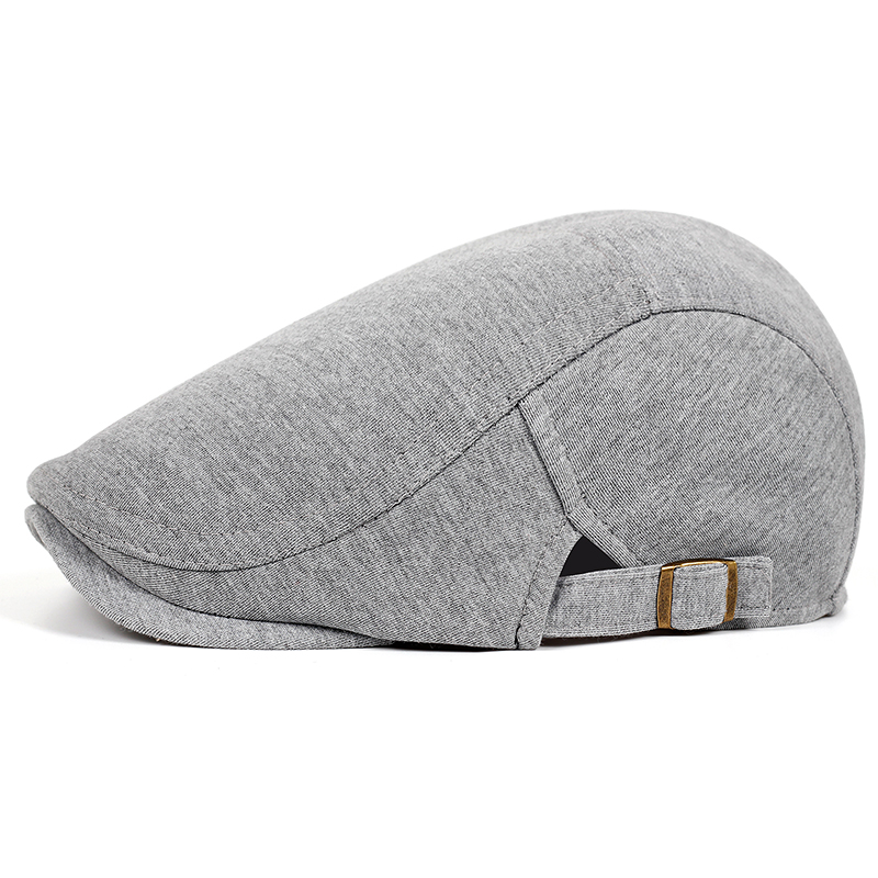 Bomuld mænd kvinder blød baret flad kasket driver retro vintage blød afslappet bager avisdreng kasketter cabbie hat