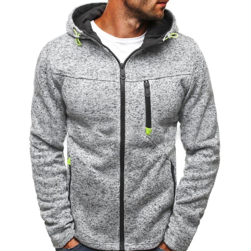 Motorcykel herrejakke vinter slim hættetrøje varm sweatshirt med hætte frakke jakke outwear sweater varm top