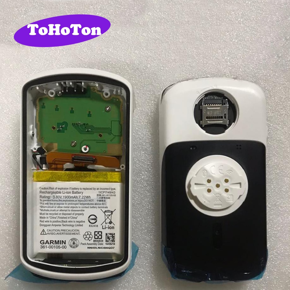 Couvercle arrière de batterie d'origine pour Garmin Edge 1030 GPS vélo, pièces de réparation d'ordinateur, étui arrière de remplacement avec accessoires de batterie