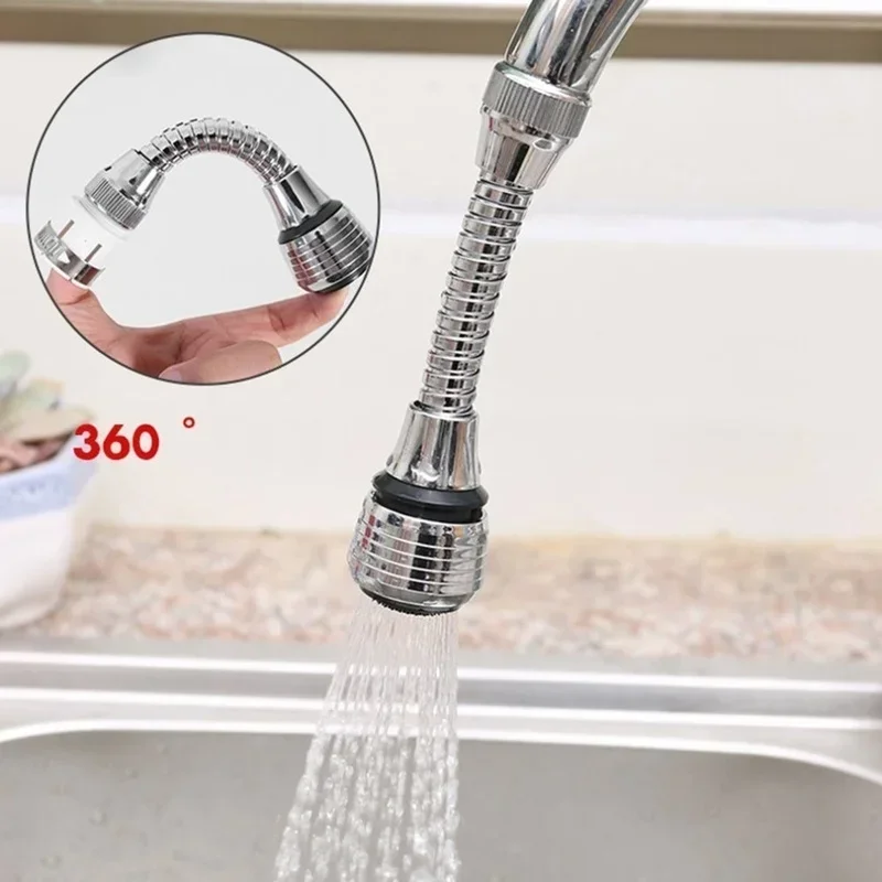 360 Draaibare Kraan Verlengstukken Bubbler Water Besparing Kraan Extender Hogedruk Kraan Adapter Waterfilter Mondstuk Keuken Accessoire