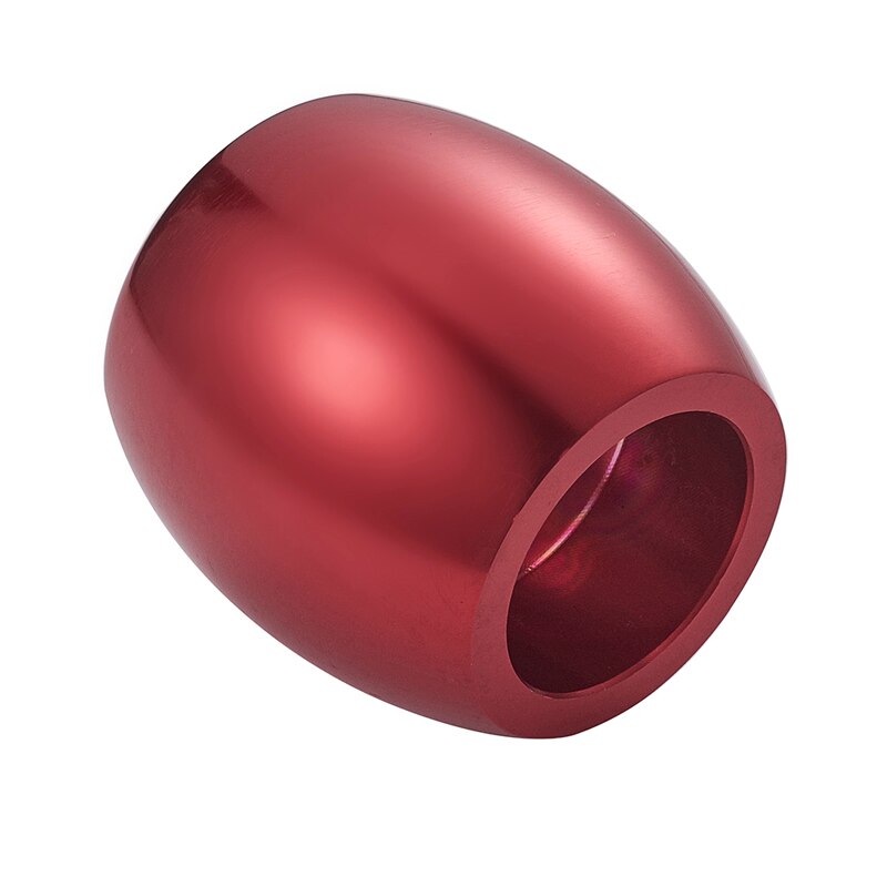 Auto Car 5/6 Speed Manual Lift Up Reverse Gear Shift Knob Aluminum Gearstick Lever Shifter Heads: Red