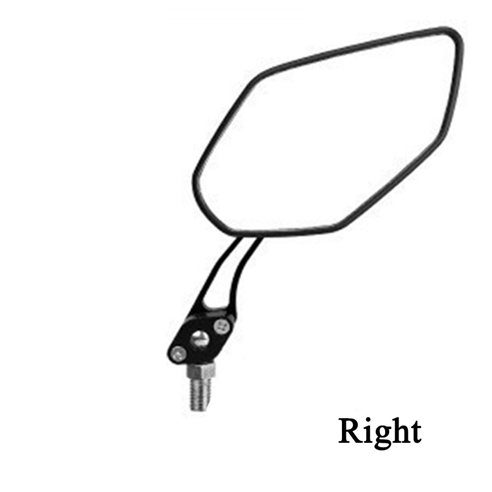 Sykkel speil sykkel bakstyre speil sykling bakfra mtb sykkel silikon håndtak bak justerbar venstre høyre speil: B -2