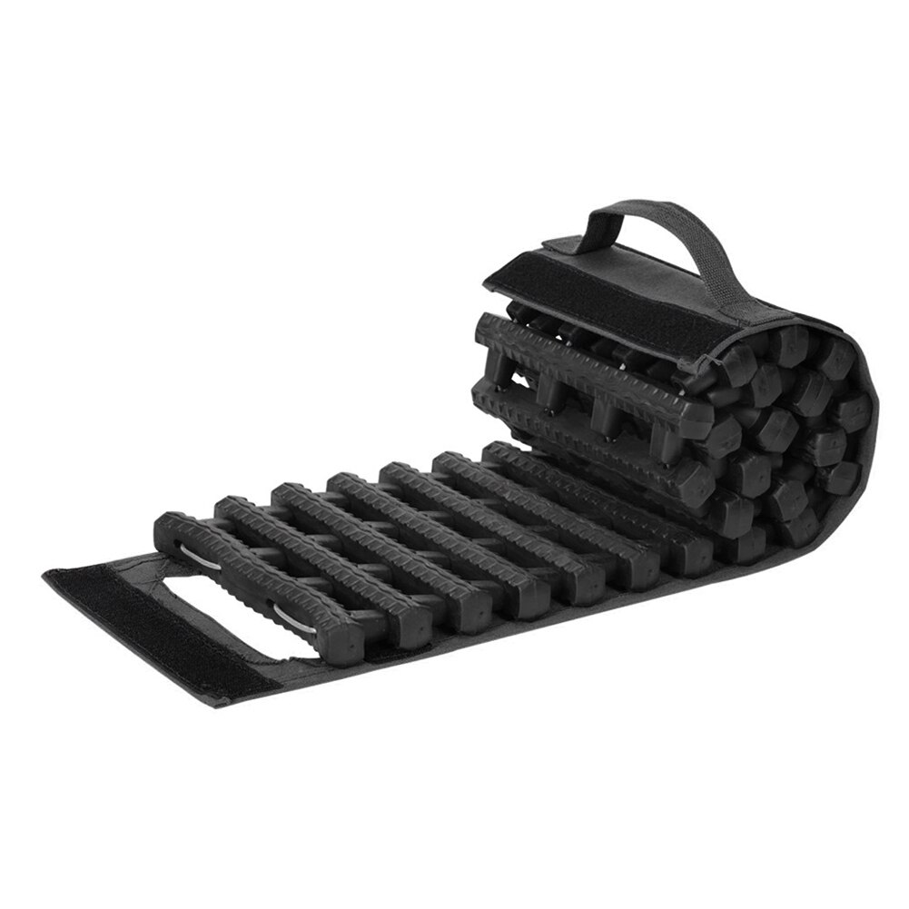Universal Anti-skid Traction Mat For Automobile Emergency Self-rescue Anti-trapping Track Tire Ladder For Snow Sand Swamp: 100CM