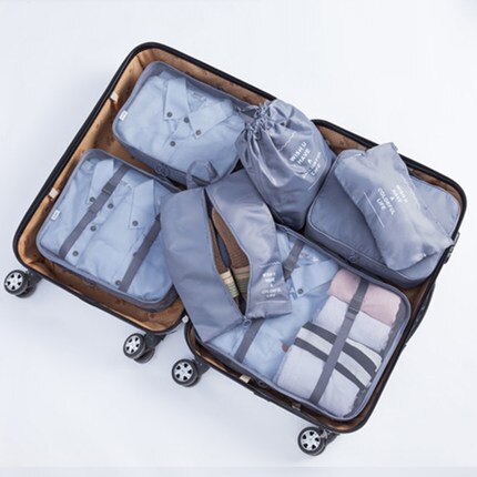 Organizador Para Guardar Roupa Mala wodoodporna torba podróżna akcesoria Para organizator Ropa zestawy walizek torba podróżna Koffer: 8