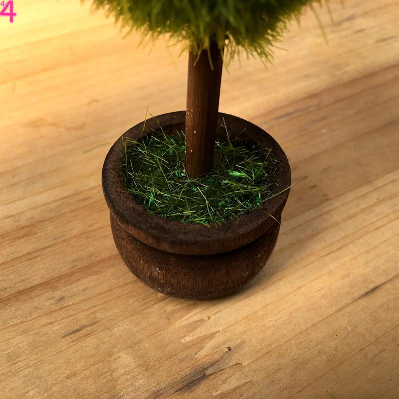 Wedding Favor Green Puffer Ball Topiary Photo Holder/Place Card Holder Garden Party