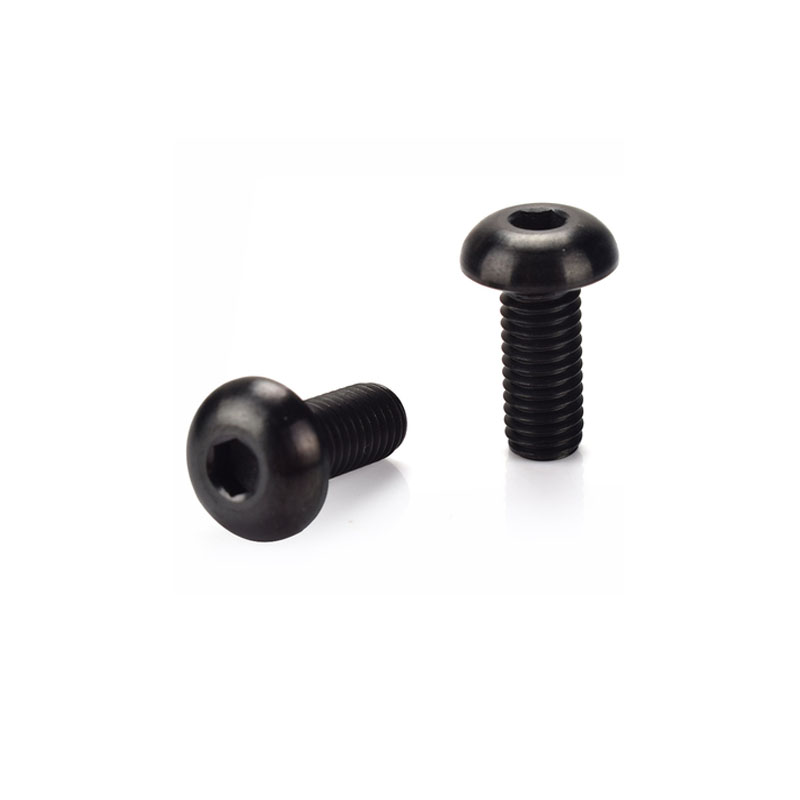 Fiets Bidonhouder Titanium Legering Bevestigingsbouten Schroeven M5 × 12Mm Fiets Bidonhouder Bouten/M5 * 10 Schijfrem Schroeven Fietsonderdelen: M5-12mm Black