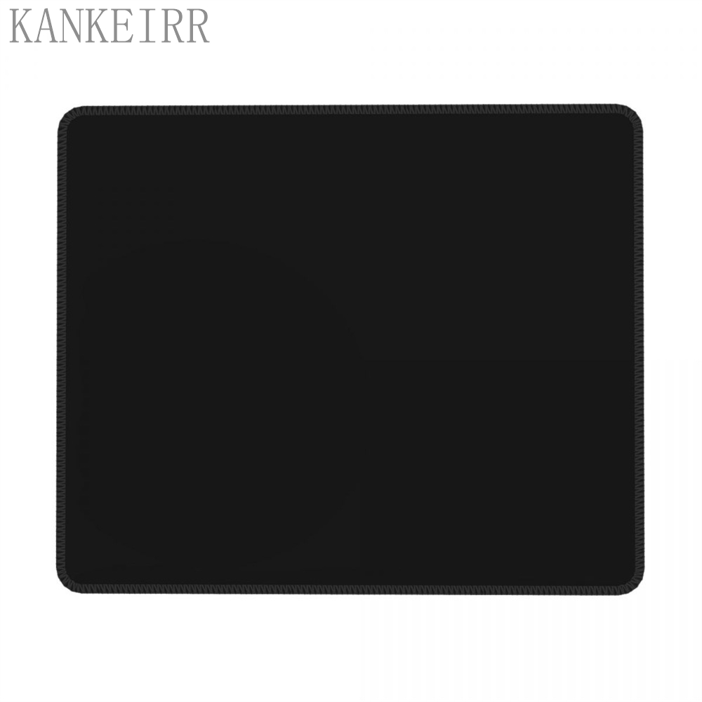Mauspad Gaming Esports Mauspad Universal Desktop und Laptop Computer Einfaches und reines schwarzes Büro Gummi Kleines Anti-Rutsch-Pad