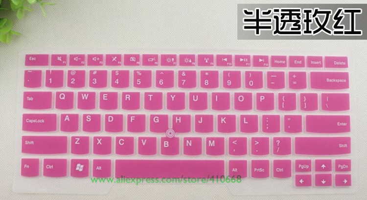 14 ''Silicone toetsenbord cover skin protector voor Lenovo Thinkpad T430 L430 W530 T430i T430S X230i T530 X230T X230 L530