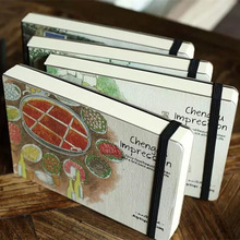 Creatieve 288 Vellen Indruk Handgeschilderde Notebook Mode Afdrukken Graffiti Schetsboek Grote Relatiegeschenk Notepad