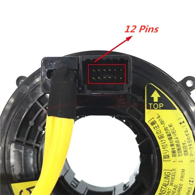 Cable Espiral (clock Spring) Para Toyota Land Cruiser Prado J120 (2002-2010) - 84306-60080