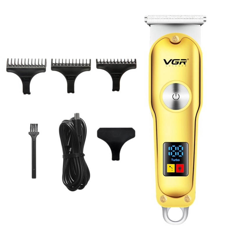 VGR V-290 – rasoir électrique Portable avec chargeur USB, tondeuse à cheveux avec affichage intelligent LED: Default Title