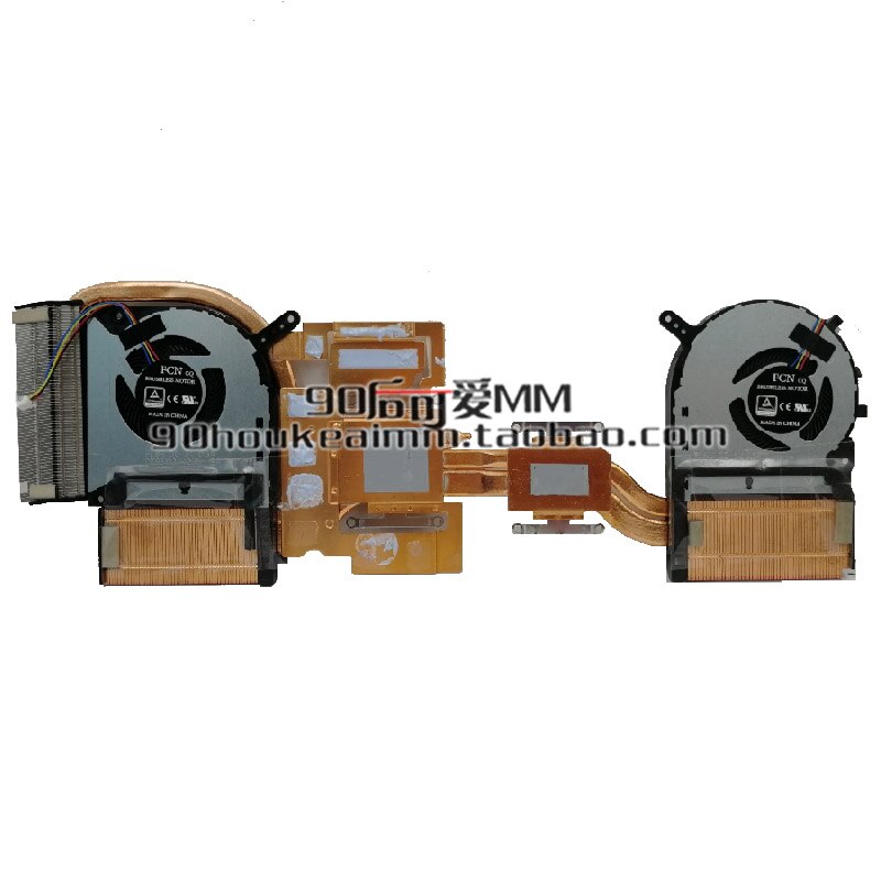 CPU GPU Cooler Fan For ASUS FX705 FX705G FX705GM FX705GE FX95D FX505HD FX505DU FX505GE FX505GM FX86 FX86S FX86FE FX86SM Radiator