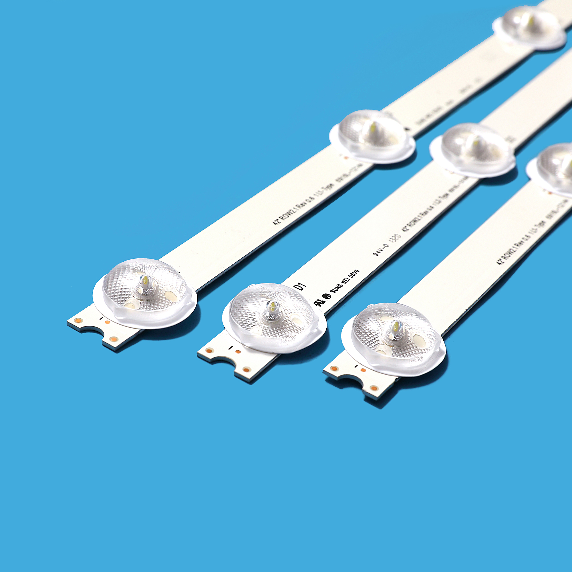 Tira de luces LED de iluminación trasera, accesorio para LG 42LA620S 42LN570S 42LN5400 42LN5700 6916L-1214A 6916L-1215A 6916L-1216A 6916L-1217A, 10 unids/set/juego