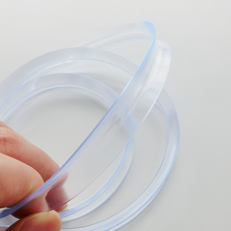 1m Safety Transparent Edge Corner Protection Strip Soft Table Desk Edge Bumper Waterproof PVC Bathroom Wall Corner Sticker