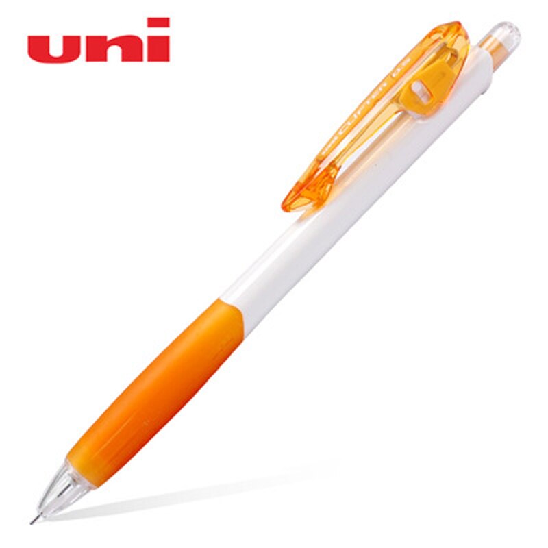 Portalápices mecánico japonés UNI de 0,5mm, M5-118 de lápiz de Color para la escuela, suministros de escritura de oficina, 6 colores disponibles, 1 unidad: 1pc Orange 0.5mm
