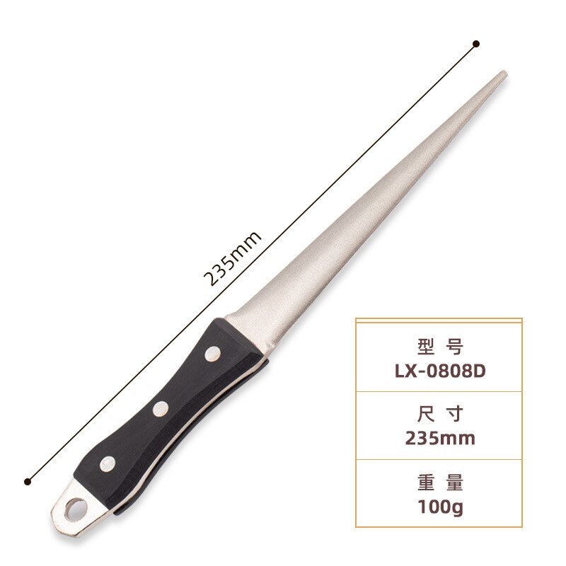 Sharpening Rod Diamond Rod Kitchen Gadgets Knife Sharpener Slaughterhouse Butcher Sharpening Bar Fish Hook Grinding: A