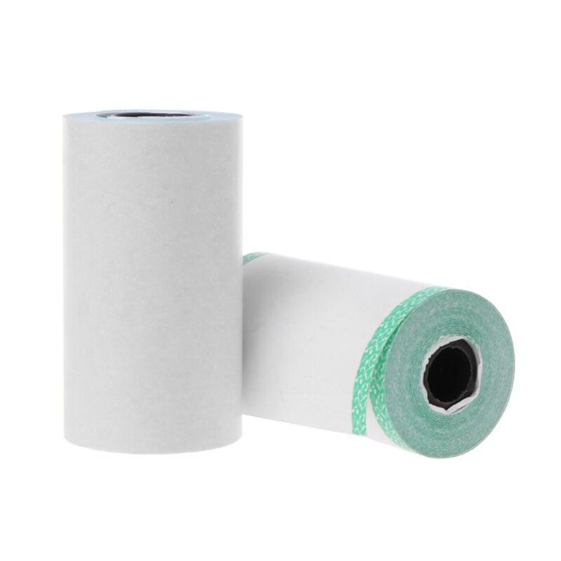 Photo Paper Mini Printable Sticker Roll Thermal Printers Clear Printing Smudge-Proof Portable