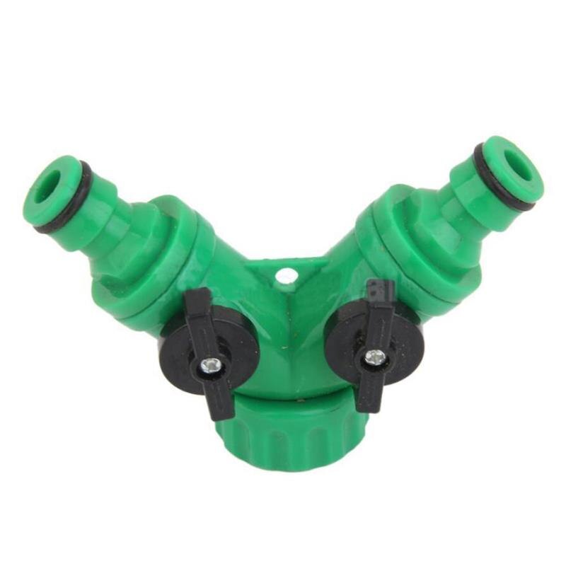 Plastic Double Irrigation Water Water Timer Water Programs Fitting Watering Garden Connector Supply Tool