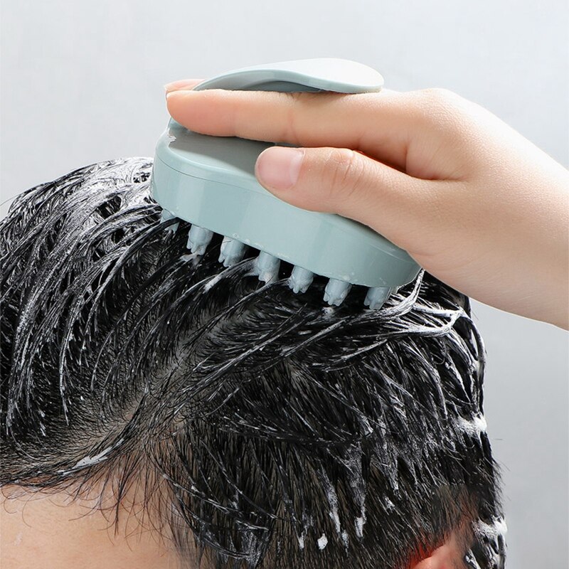Hoofdhuid Massage Haar Wassen Kam Body Bad Spa Comfortabele Hoofd Massage Borstel Badkamer Producten